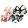 Mode AIYUQI Sandalen Mädchen Echtes Leder 2025 Neu Sommer Mode Damen Sandalen Color-Blocked Offene Zehen Damen Sandalen