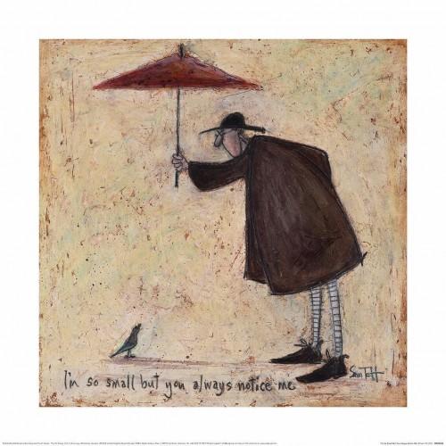 Sam Toft I´m So Small But You Always Notice Me Wall Art