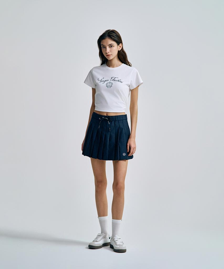 SERGIO TACCHINI W String Classic Skirt (Navy)