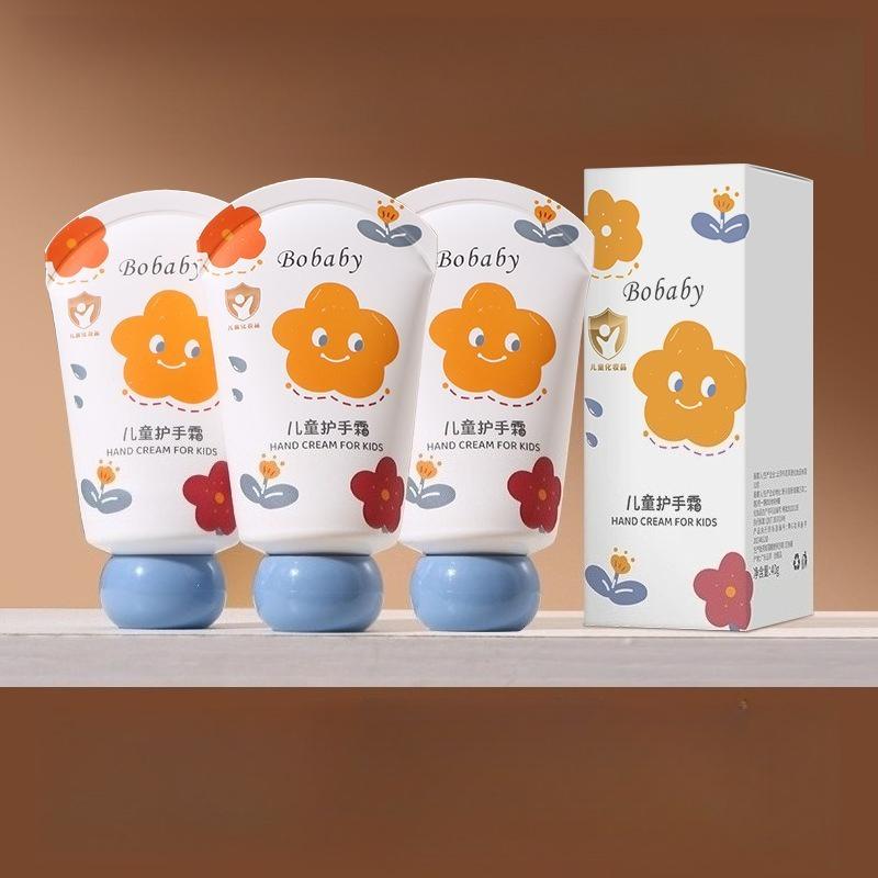 Mini Kids Hand Cream 3 Bottles Set Mild Hydrating Soften Dry Sensitive Skin Non Sticky Travel School Hand Lotion hand cream 40g*3