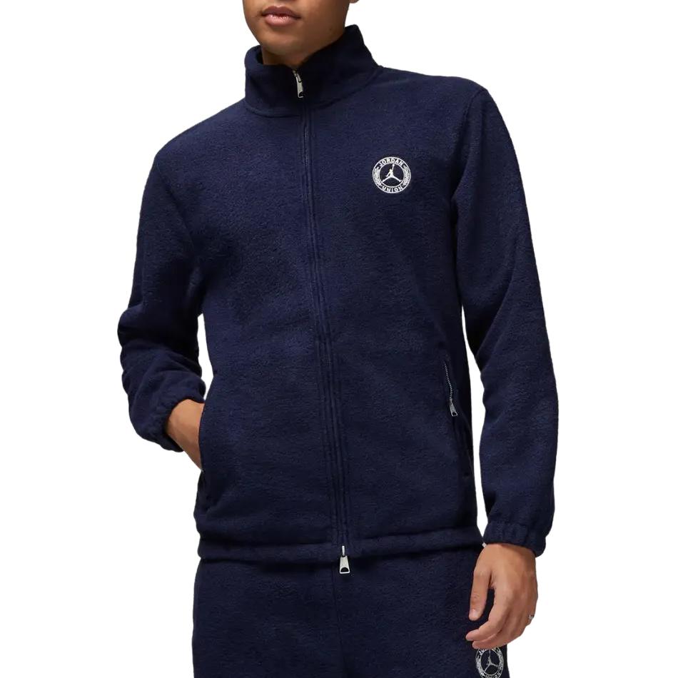 Air Jordan X Union Track Jacket College Navy/Coconut Milk Unisex Outerwear Blue DV7347-419