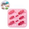 Oven Safe Silicone Mold 8-Cavity Cloud Soap Non-sticky Food Grade DIY Cookie Candle Resin Plaster Chocolate Biscuit Cake Ice Mould Microwave
