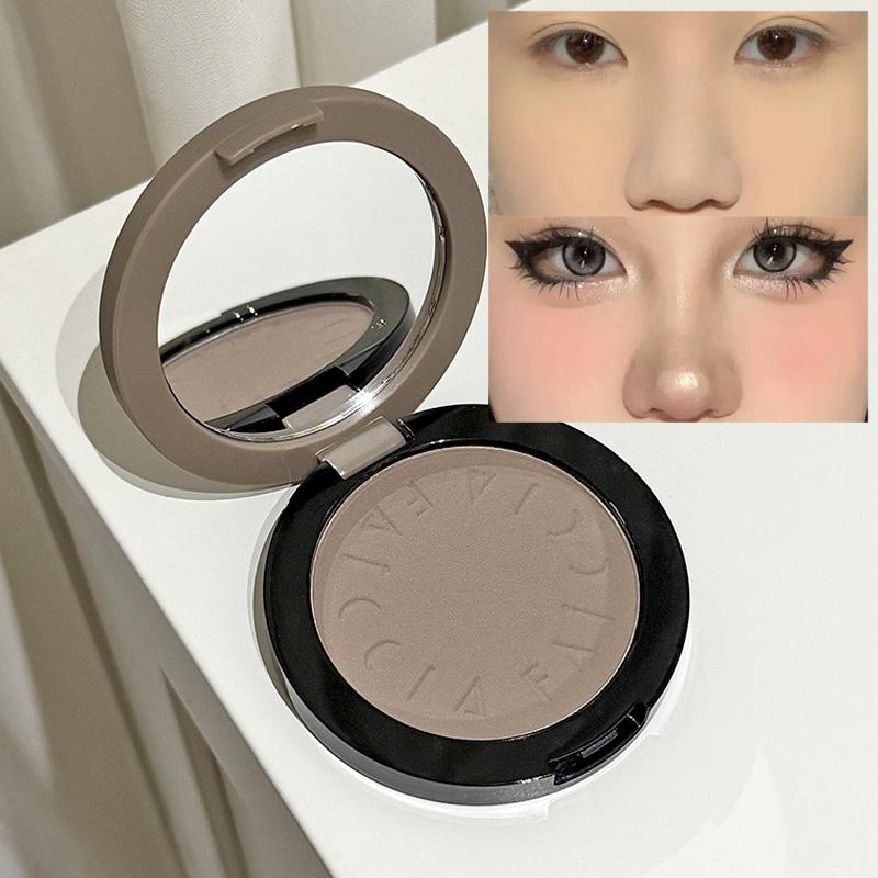 Mat Cementgrijs Bruin Neusschaduw Contouring Herstel Palet Langdurig Natuurlijk Hoge Neusbrug Gezicht Contouring Make-up beige