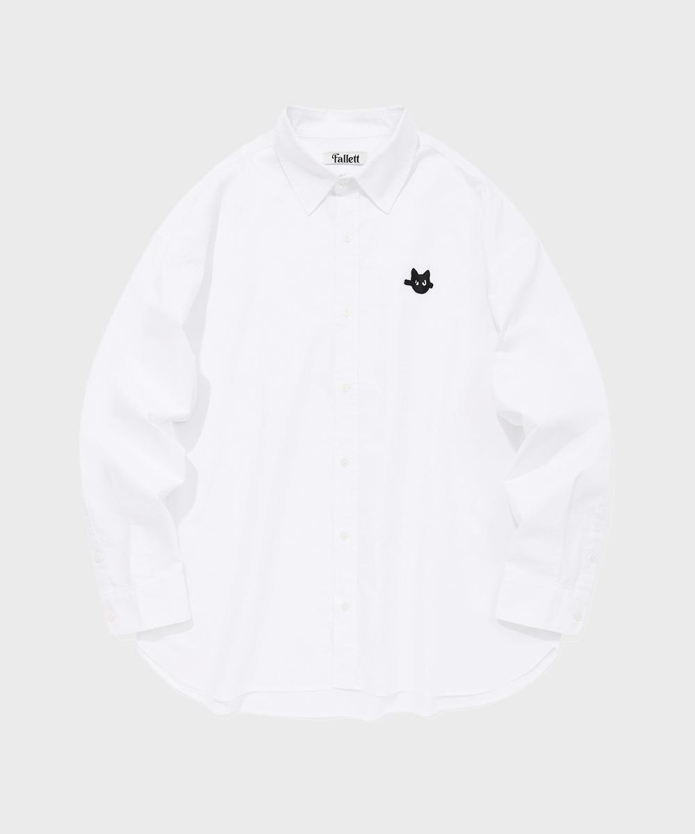 Pallet Nero Oxford Shirt White White/L