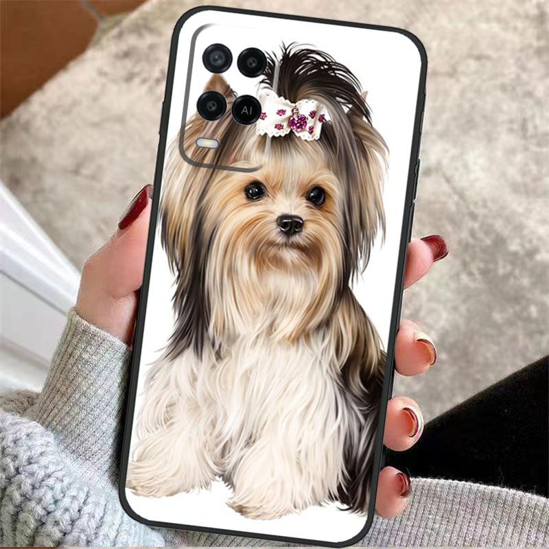 Yorkie Yorkshire Terrier Case For Oppo A40 A16 A76 A96 A60 A98 A58 A78 A18 A38 A80 A77 A57 A17 A74 A54 A94 A15 A5 Pro