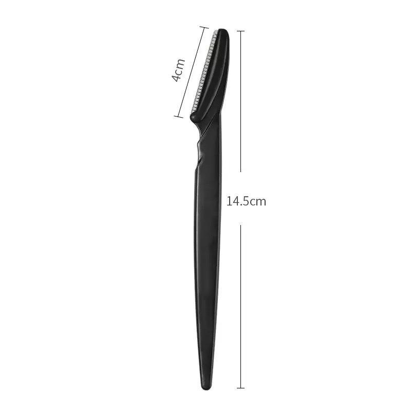 

Safe Anti-Scratch Straight Handle Eyebrow Razor for Men & Women Beginners