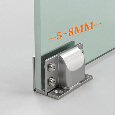Gate Latch Glass Door Lock Frameless Push Sliding for Store