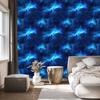 Watercolor Galaxy Navy Blue Wallpaper, Blue Background 50x1000