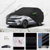 For Aito M7 Anti-UV Sun Shade Rain Snow Resistant Dustproof Black Cover Car Umbrella Full Car Cover Outdoor Protection