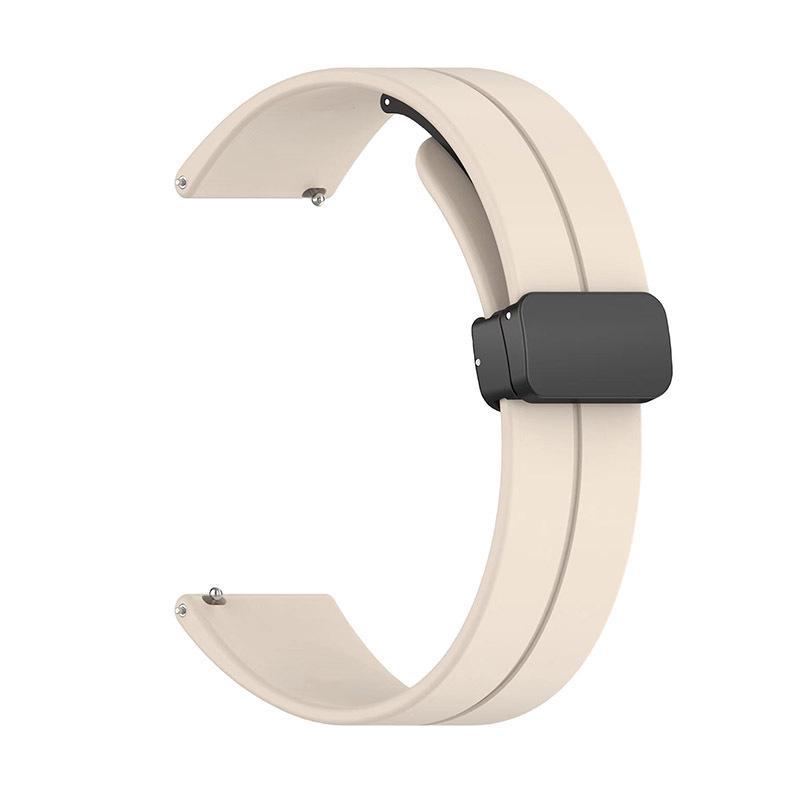 Universal Folding Magnetic Silicone Watch Strap (20mm/12mm)