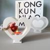 Heart Tea Light Candle Cup Holder Silicone Mold DIY Decoration Ornament Plaster Concrete Mould Craft Gift For Wedding Resin Tool