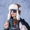 With Earflap Plush Cycling Hat Keep Warm Lei Feng Hat Multifunctional Winter Pilot Hat  Men