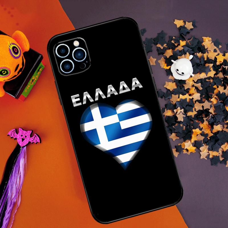 

Greece Greek Flag Bumper Case For iPhone 16 14 15 Pro Max 11 12 13 Pro Max Mini XR 16e 16 15 Plus Phone Cover iPhone 12