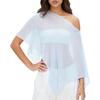Leggero Sciarpa in Chiffon Con Protezione Solare UPF30+ Per Donne Estate Spiaggia Vacanza E Pendolarismo Quotidiano