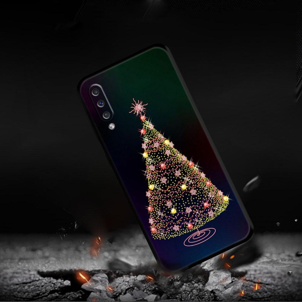 Custodia per telefono per Samsung Galaxy A70 A50 A30s A20s A20e M62 M52 M51 M32 M31 M31s M22 M21 M12 Cover Buon albero di Natale Cervo