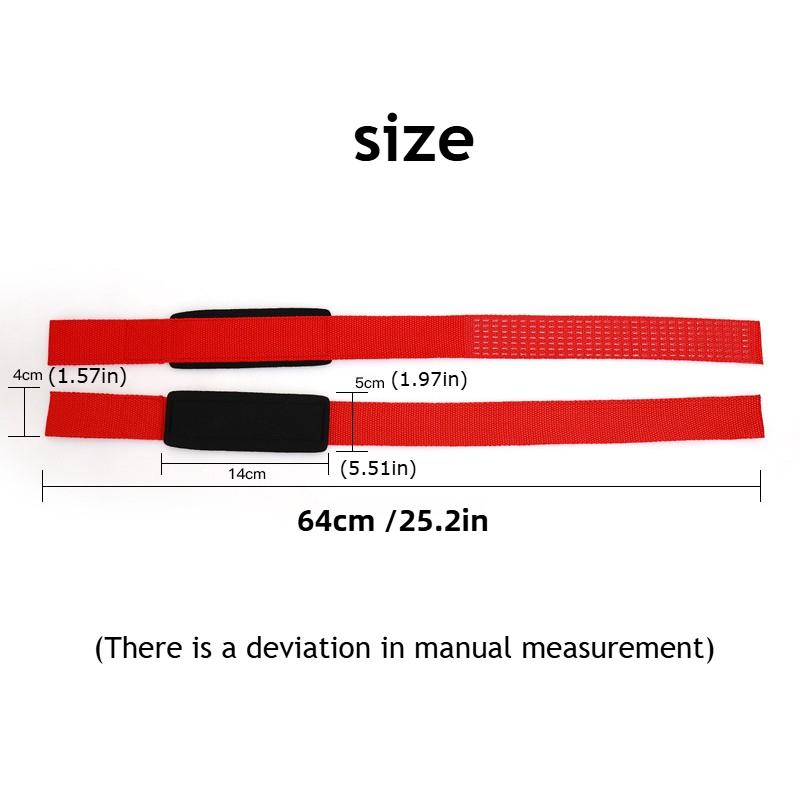 Durable And Safe Weightlifting Wrist Straps Strength Training Adjustable Non-Slip Gym Fitness Lifting Strap Wrist Support Grip Band
