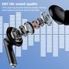 Lenovo Thinkplus XT88 auriculares inalámbricos Bluetooth 5,3 estéreo Dual reducción de ruido bajo Control táctil TWS auriculares para juegos