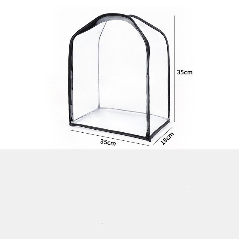 Saco de Armazenamento de Luxo Selado Transparente para Bancada Doméstica Saco de Armazenamento Capa Protetora à Prova de Poeira, Umidade e Mofo