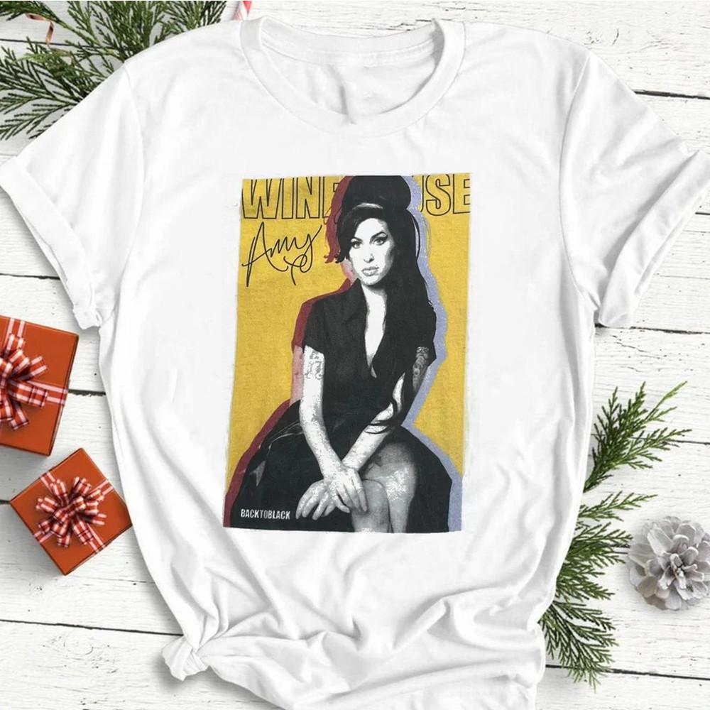 New Back To Back Amy Winehouse TShirt Gift family S234XL Shirt Unisex T-Shirt XXXXL