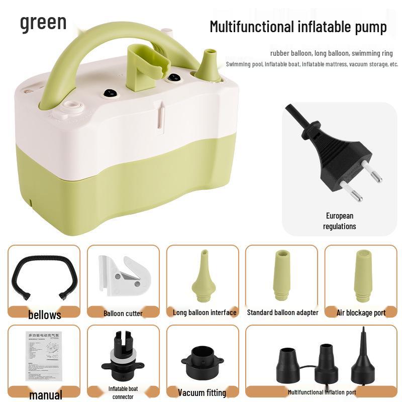 Compact Multi-functional Inflatable Pump for Balloons and Outdoor Use - Electric 220V
