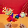 Paper Dragon Puppet Kits Paper Dragon Toy Chines New Year Supplies