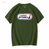 Ligier Gitanes Active Logo T Shirt Funny Size Mode American long or short sleeves vintage Washed fashion Casual Breathable