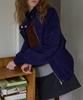 Murmure Lune Check Wool Skirt_Lune Skirts