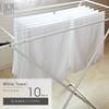 Pure White Face Set of Made In Japan 33 X for and Bulk Purchase 240 Towels, 10, (Senshu Towel), Approx. 87cm, Thin, Quick-Drying, Kitchen, Bathroom,