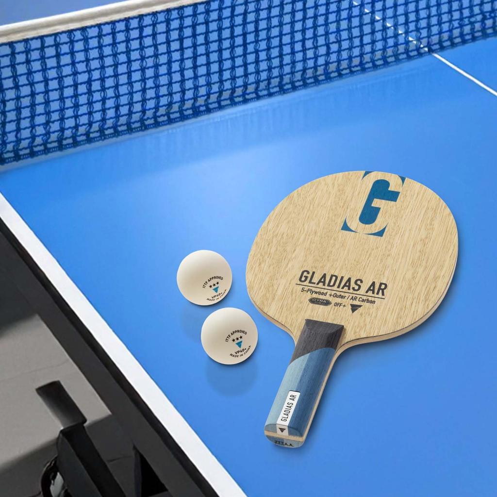 Victas Table Tennis Offensive Gladius 310505 Racket, Shakehand, AR, Straight,