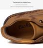 Plus Size Hand-Sewn High-Top Casual Shoes 9932