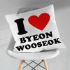 BByeon WWoo SSeok Kissenbezug Wohnzimmer Sofakissenbezug Für Zuhause Schlafzimmer Dekoration Schutzhülle
