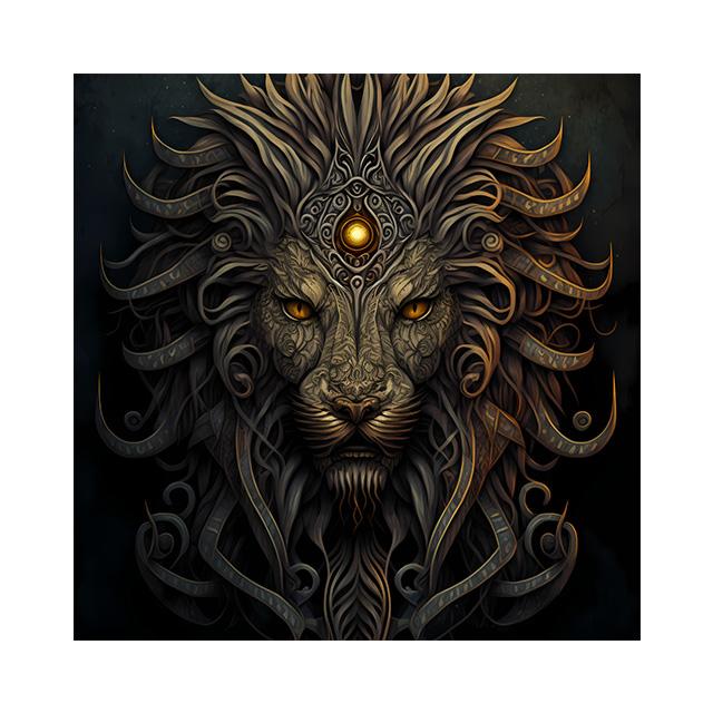Animale fantezie abstracte Dragon negru Bufnita Vultur Leu Canvas Art Poster Prints Pictură Perete Cadou Living Poze Decorare