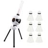 6x White Badminton Shuttlecock Made With PVC For Wear Resistance Badminton Shuttlecocks Balls
