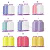 Polyester Sewing Thread Night Glowing Thread 550yds Each for Sewing Machine 6XDE
