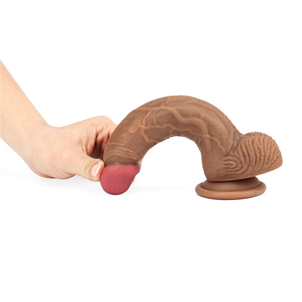 MoDi Dildo Stretch Schub G-Punkt Klitoris Anal Erwachsene Sex Spielzeug für Frauen Paar Flirten Werkzeug