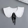 Perfect Match Shirt Sweater Neck Collar Detachable False Collar Universal White Cape Ruffled Shawl Wrap Scarf Decorative Accessory