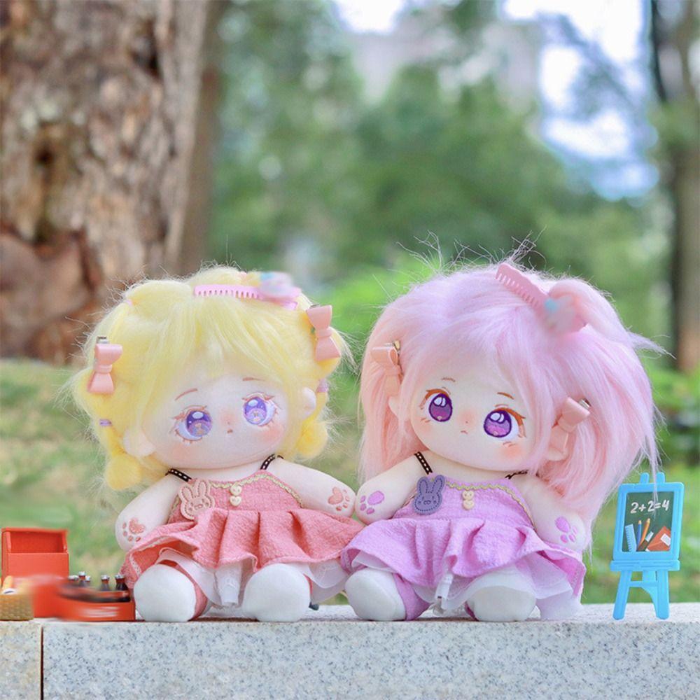 20cm Cotton Doll Clothes Rabbit Dress No Attributes Dolls Clothes  Doll Accessories