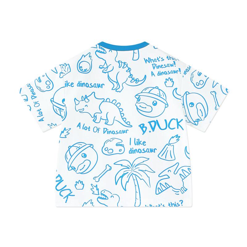 B.Duck Boys' Dinosaur Short Sleeve T-Shirt