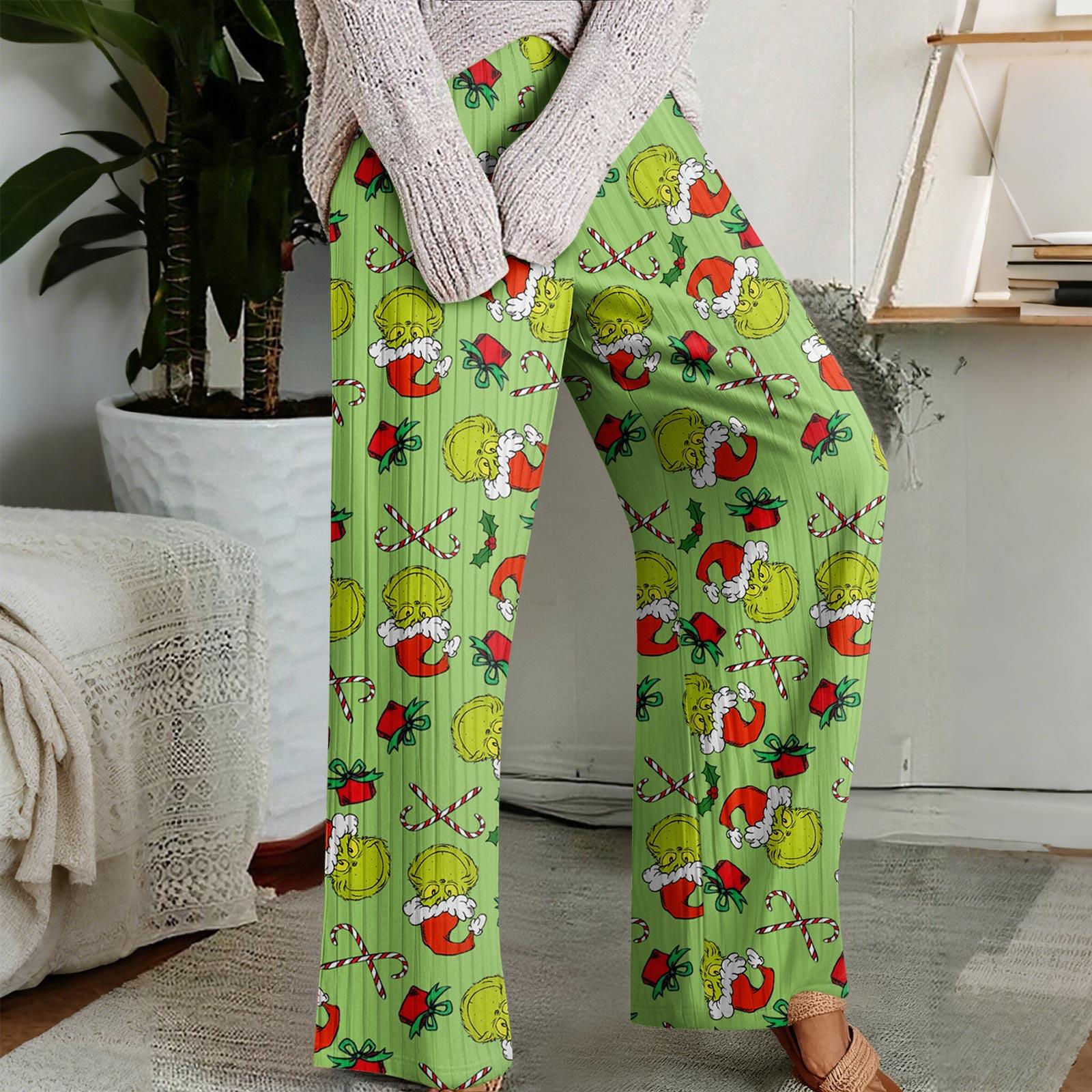 

Пижамные брюки, Одежда для сна, Повседневные брюки на резинке со шнурком, Удобные широкие брюки прямого кроя XL киноварь