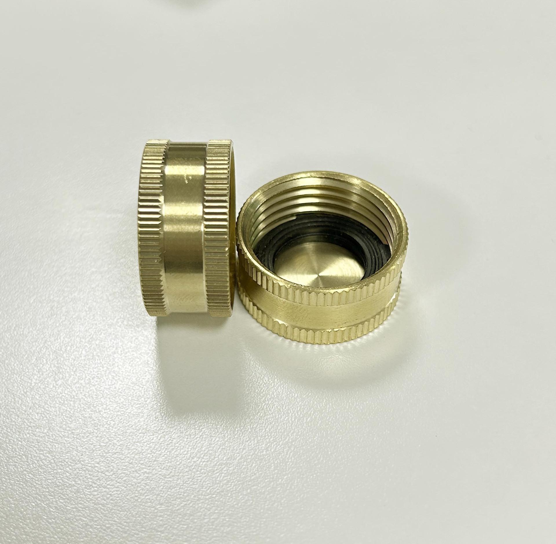 Заглушка для садового шланга 3/4  с латунной резьбой