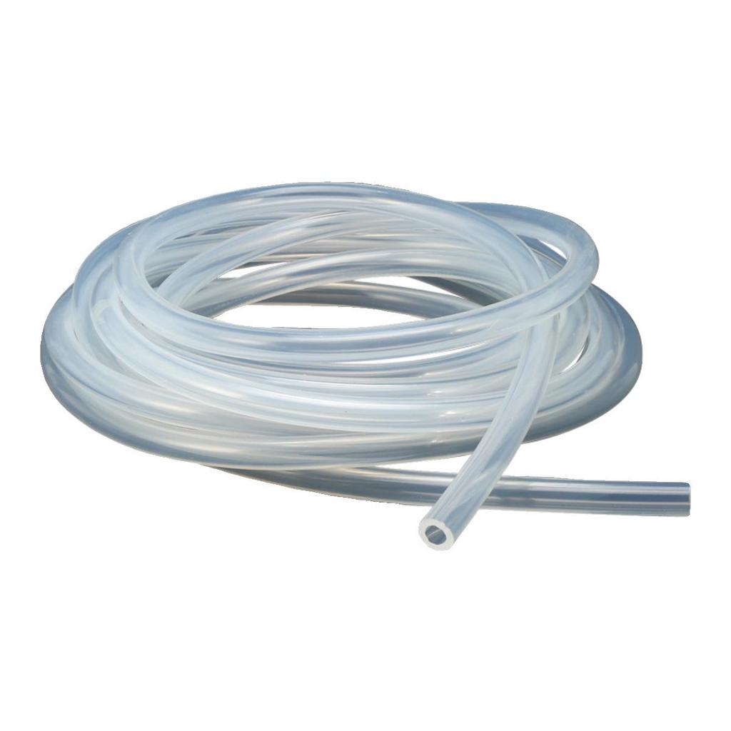 Lebensmittelechter Geruchloser Transparenter Silikonkautschukschlauch: Hoch- und Niedertemperaturbeständig, Frostschutzmittel, Erhältlich in 4/6/8/10/12 mm