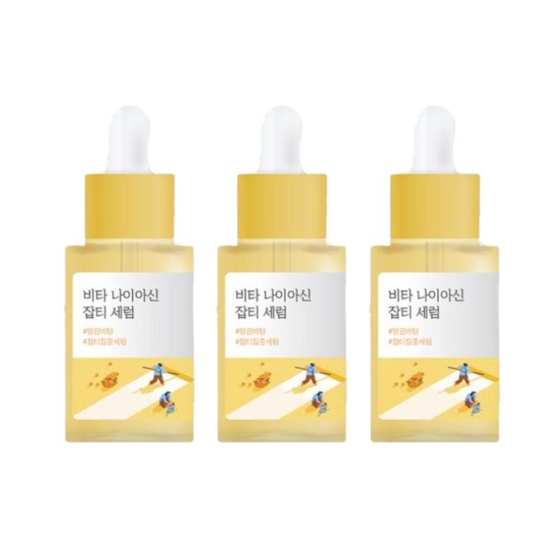 ROUND LAB Sérum Vita Niacina para Manchas Escuras 30ml – Sérum de Vitamina Niacinamida para Cuidado do Tom, Luminosidade & Hidratação Diária