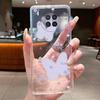 Phone Case For Huawei Nova 8i Capa Honor 50 Lite Funda Butterfly Bow Protective Casing Transparent Soft Silicone TPU Cover Coque