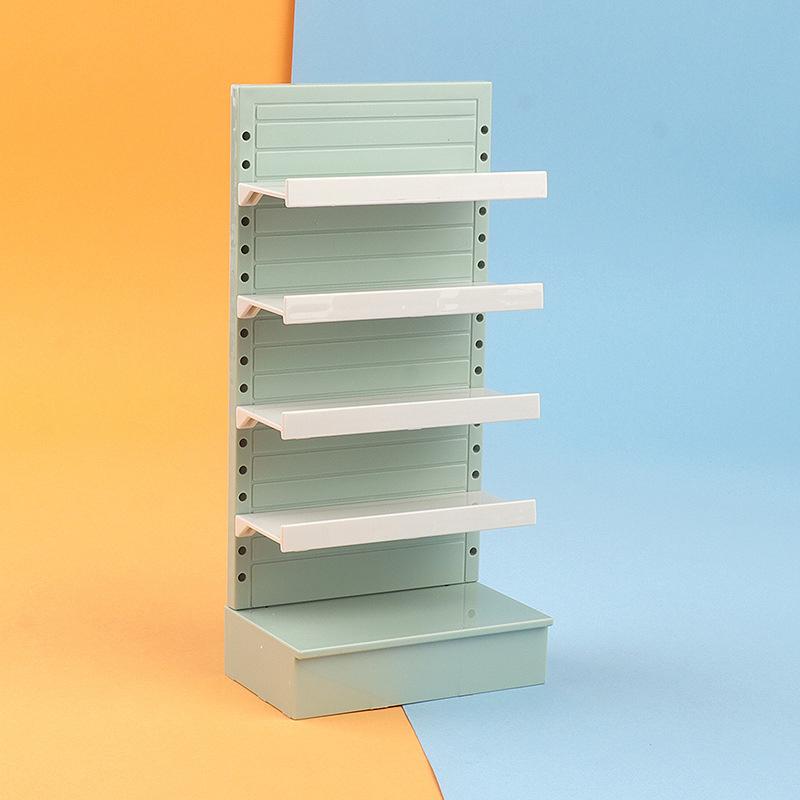 Dollhouse Supermarket Display Shelf Dollhouse Simulated Snack Cabinet Dolls House Accessories