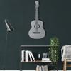 Metall-Gitarrendekor, Geschenke für Musiker, Metall-Wandkunst, Klassische Gitarrendekoration, Metall-Gitarrenschild, Geschenk für Musikliebhaber