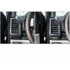 2015-20 3pcs For Ford F150 F-150 A Carbon Fiber Console L&R Air Outlet Vent Trim