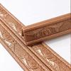 Self-adhesive Baseboard Embossed Wall Waist Line Wall Sticker Corner Wallpaper Edge Strip Stickers