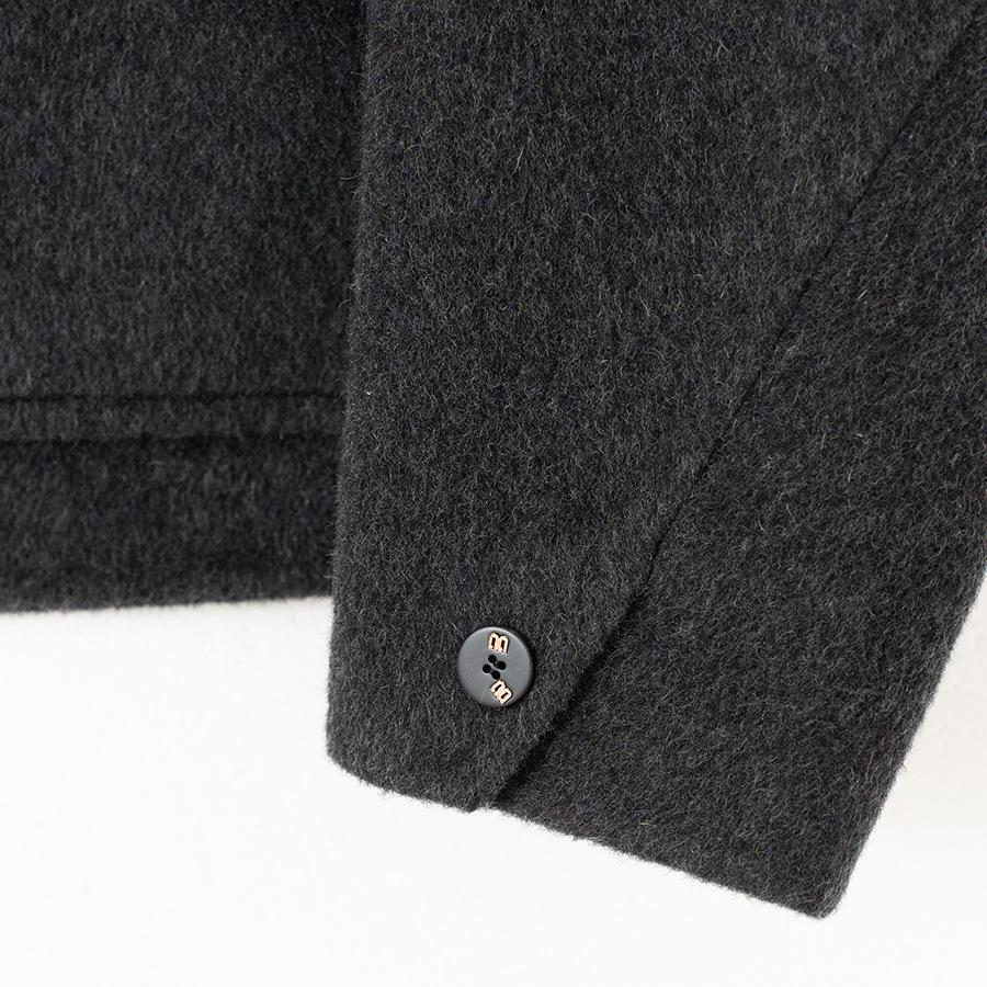 2025 Autumn/Winter Petite Woolen Short Coat - Round Neck, Coco-Inspired, Korean Style
