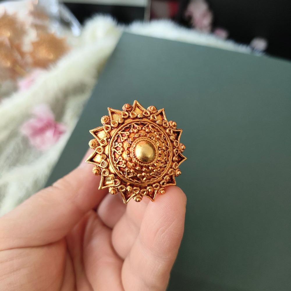 

Vintage Thai-style Flower Hairpins Luxury Dai Ethnic Jewelry Hair Fork Women Jewelry Style 5