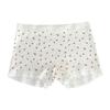 Women Cotton Floral Print Mid Waist Anti Chafing Safety Shorts Panties